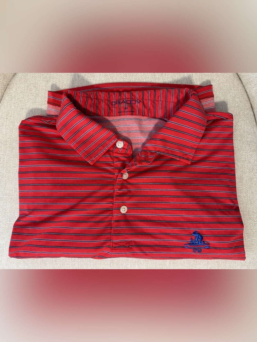 Cherokee Plantation 1710 Golf Course Club B. Draddy Polo Shirt Men’s Medium M